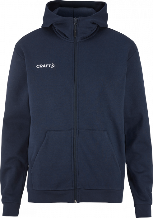 Craft - Hvalsø Klatreklub Hoodie W. Zip Men - Marineblauw