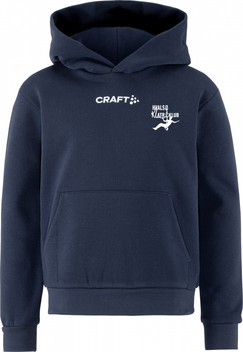 Craft - Hvalsø Klatreklub Hoodie Kids - Bleu marine