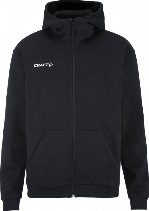 Craft - Hvalsø Klatreklub Hoodie W. Zip Men - Schwarz