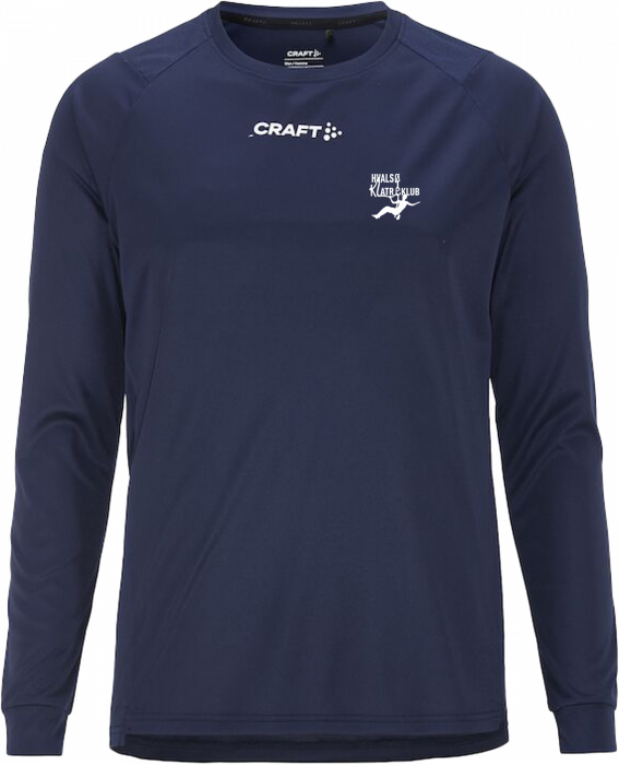 Craft - Hvalsø Klatreklub Longsleeve T-Shirt Men - Bleu marine