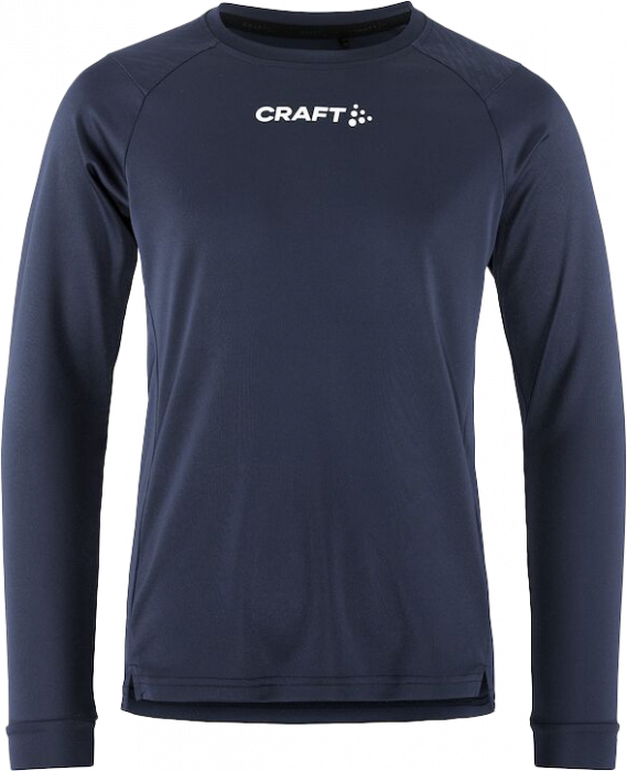 Craft - Hvalsø Klatreklub Langærmet T-Shirt Børn - Navy blå