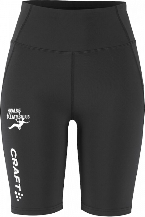 Craft - Hvalsø Klatreklub Short Tights Women - Nero