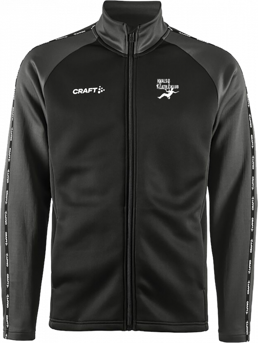 Craft - Hvalsø Klatreklub Full-Zip Men - Black & grante