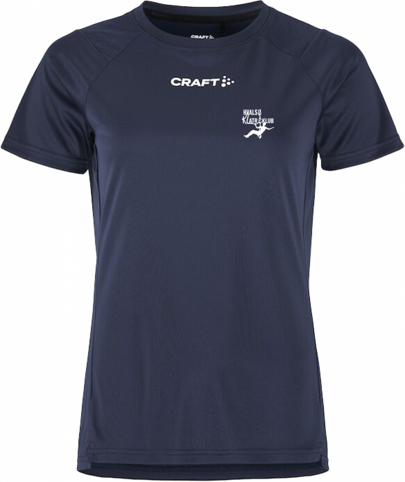 Craft - Hvalsø Klatreklub T-Shirt Dame - Navy blå