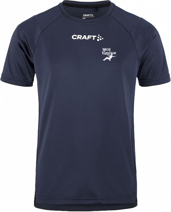 Craft - Hvalsø Klatreklub T-Shirt Kids - Navy blue