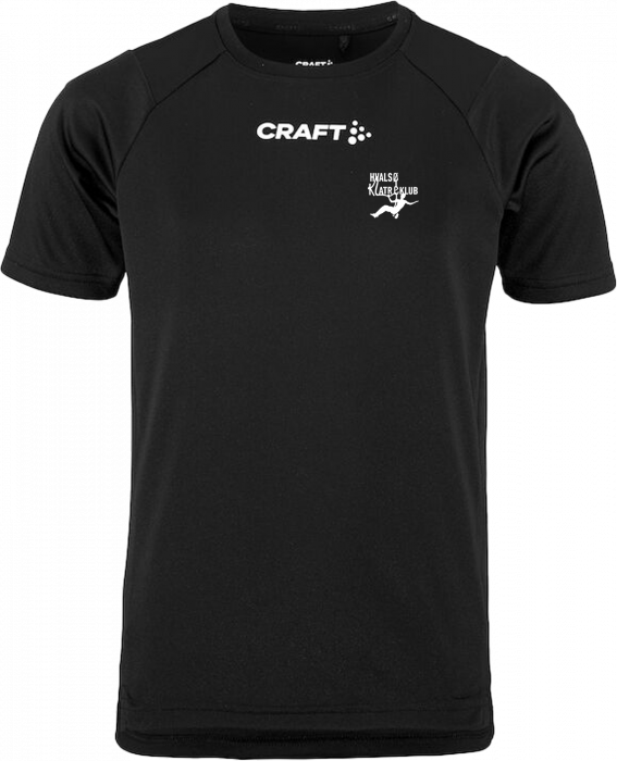 Craft - Hvalsø Klatreklub T-Shirt Børn - Sort