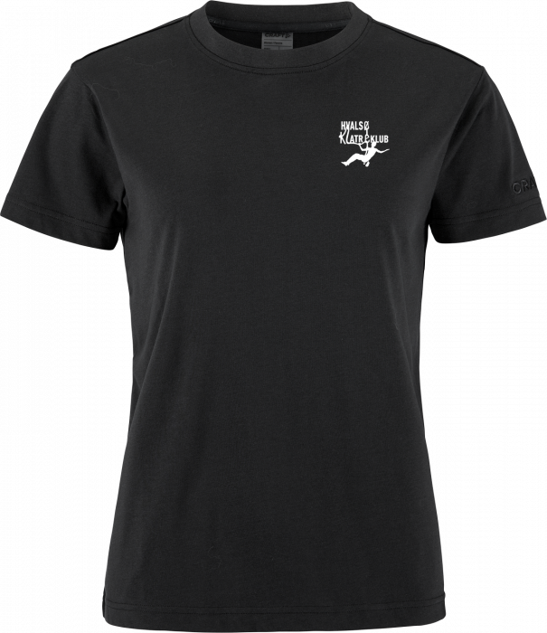 Craft - Hvalsø Klatreklub Cotton T-Shirt Women - Noir