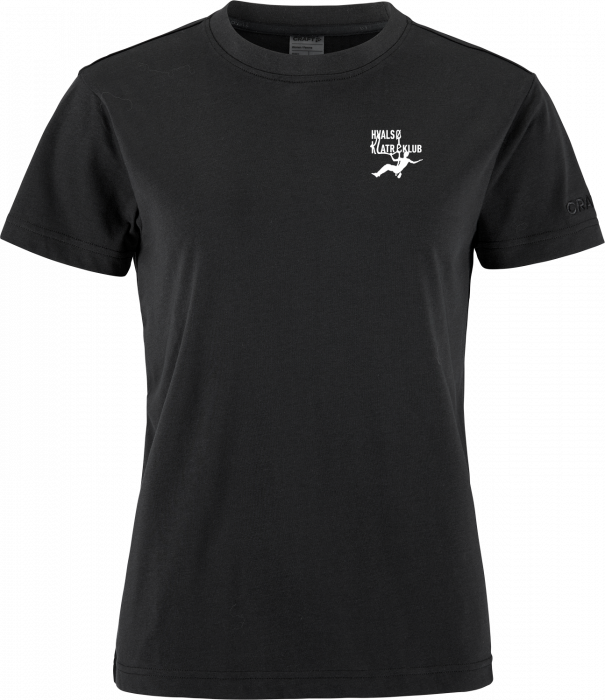 Craft - Hvalsø Klatreklub Cotton T-Shirt Women - Czarny